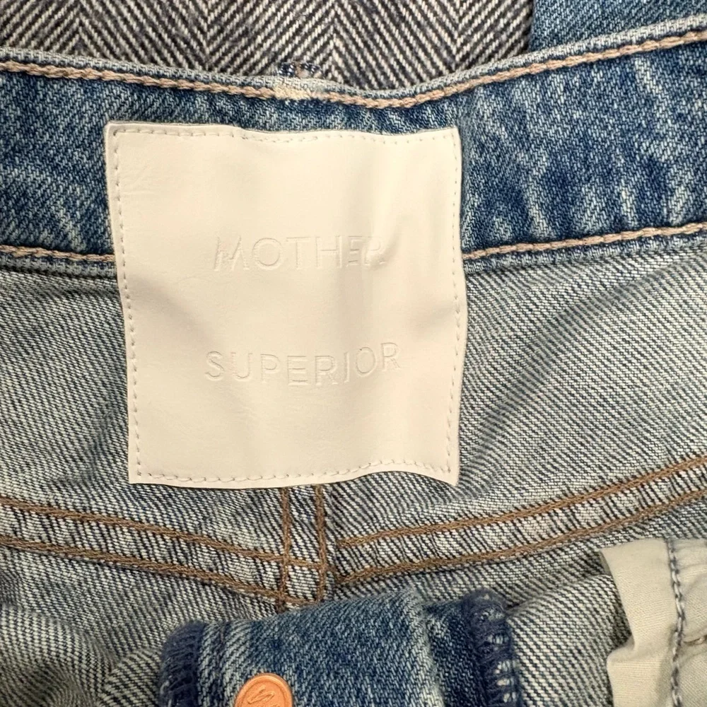 Mother The Pipe Dream Button Sneak High Rise Jeans in Leap At The Chance | 24 - Picture 4 of 14